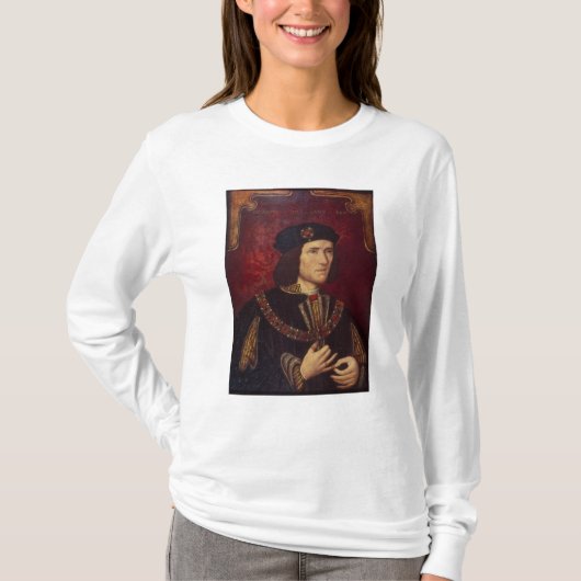 T-shirt Portrait du Roi Richard III (Devant)