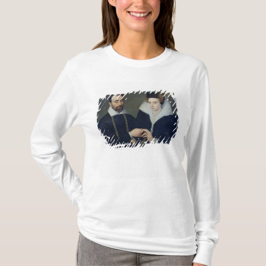 T-shirt Portrait d'un couple (Devant)