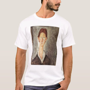 T-shirt Portrait d'un étudiant, c.1918-19