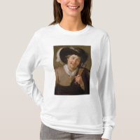 Portrait d'un homme tenant un verre de vin