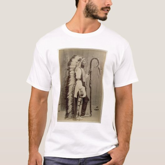 T-shirt Portrait d'un Natif américain de 'Buffalo Bill (Devant)