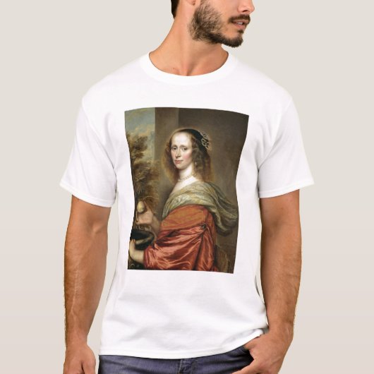 T-shirt Portrait d'une femme 2 (Devant)