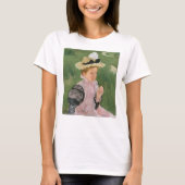 T-shirt Portrait d'une jeune fille, circa 1899 (Devant)