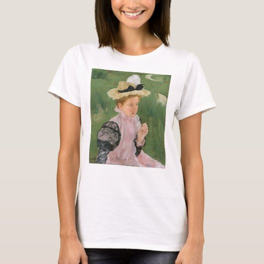 T-shirt Portrait d'une jeune fille, circa 1899 (Devant)