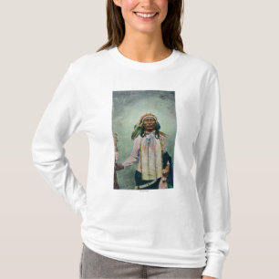 T-shirt Portrait en chef de queue de fer de Sioux