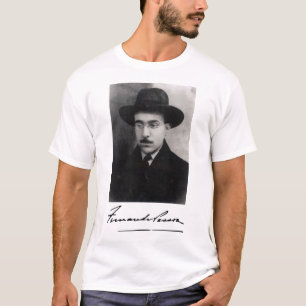 T-shirt Portrait et signature de Fernando Pessoa