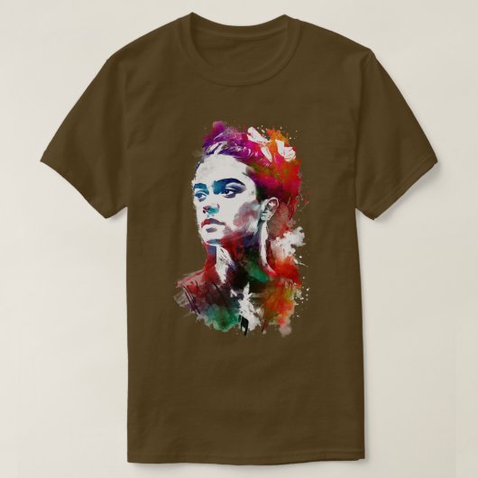 T-shirt portrait femme (Design devant)