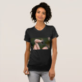 T-shirt Portrait flamingo (Devant entier)