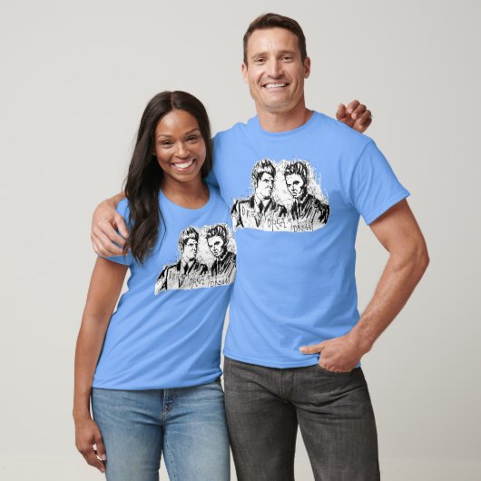 T-shirt Portrait foncé et brillant Un cauchemar Everly Bro (Unisexe)