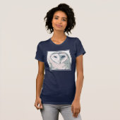 T-shirt Portrait funky Owl (Devant entier)