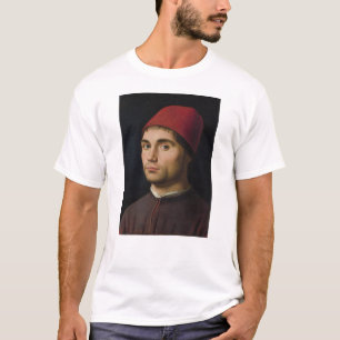 T-shirt Portrait Homme Antonello Messina peinture vintag