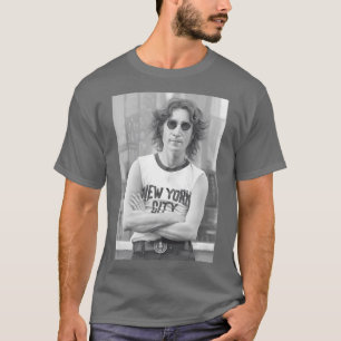 T-shirt Portrait iconique de Lennon à NYC Cadeau PARFAIT P