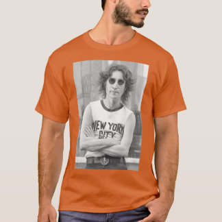 T-shirt Portrait iconique de Lennon à NYC Cadeau PARFAIT P