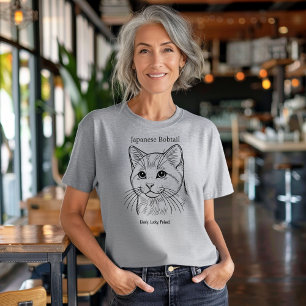 T-shirt Portrait japonais Bobtail