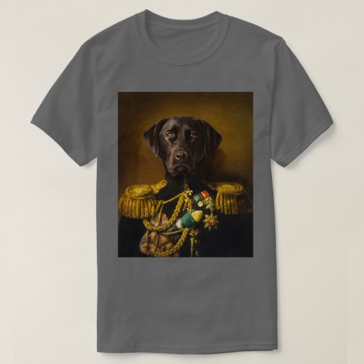 T-shirt Portrait Labrador (Design devant)