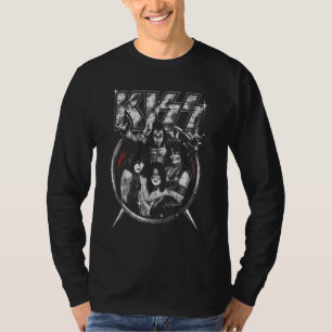 T-shirt Portrait métallique lourd Kiss