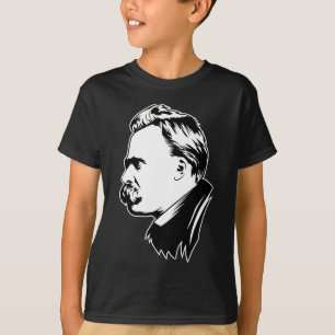 T-shirt Portrait Mousepad de Frederich Nietzsche