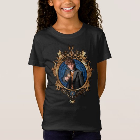 T-Shirt Portrait NEWT SCAMANDER™ (Devant)