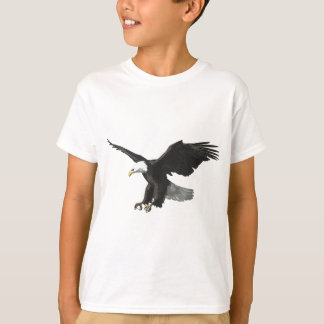 T-shirt Portrait photo Majestic Flying American Bald Eagle