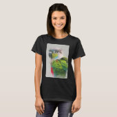 T-shirt Portrait pur 16 Animaux Parrots Faune (Devant entier)