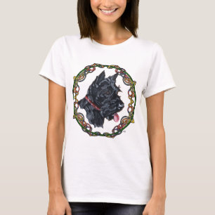T-shirt Portrait Scottie Nœud Celtique