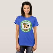T-shirt Portrait souriant de l'ours de Yogi (Devant entier)