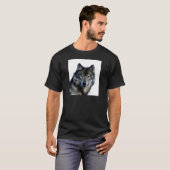 T-shirt Portrait Wolf (Devant entier)