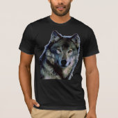 T-shirt Portrait Wolf (Devant)