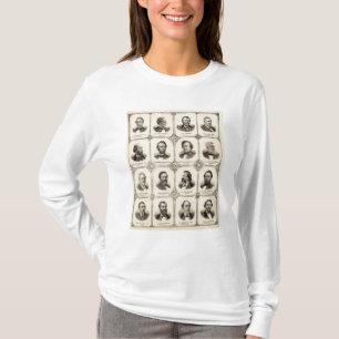 T-shirt Portraits de Gustavus Koerner