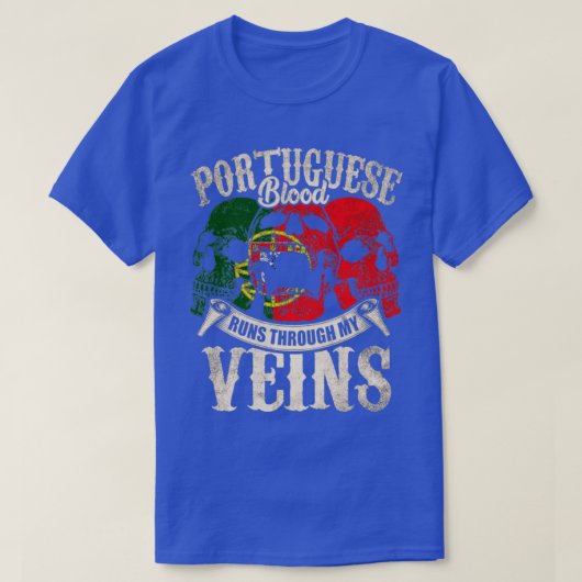T-shirt portugais (Design devant)