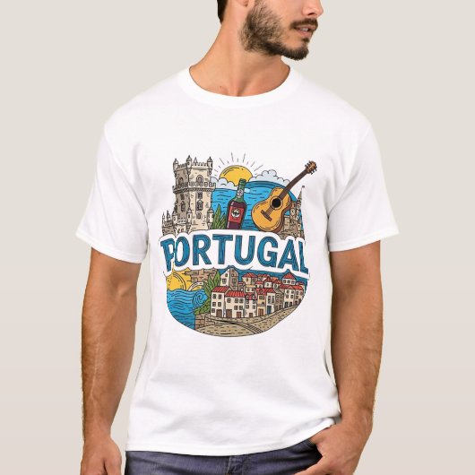 T-SHIRT PORTUGAL (Devant)