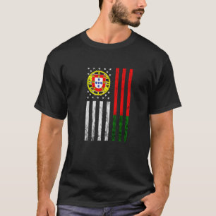 T-shirt Portugal Amérique Vintage USA Portugal Pride Port