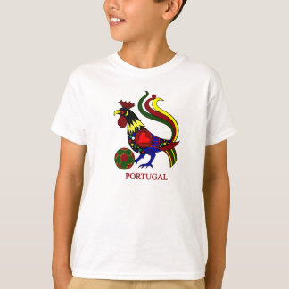 T-shirt Portugal barcelos "galo" jogador de futebol