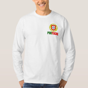 T-shirt Portugal Drapeau et blason Patriotique