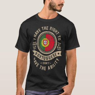T-shirt Portugal Drapeau Fier Portugais Hommes & Femmes