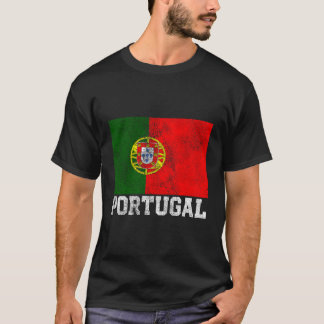 T-shirt Portugal Drapeau National Fierté Famille Roo