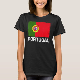 T-shirt Portugal Drapeau Soutien Portugais Femmes Me