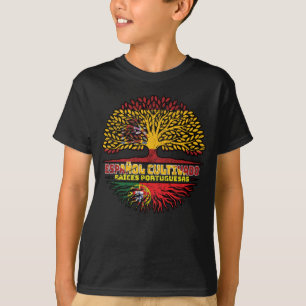 T-shirt Portugal Espagne Espagne Espagne Espagne Drapeau d