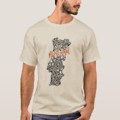 T-shirt Portugal Floral Mandala Silhouette (Devant)