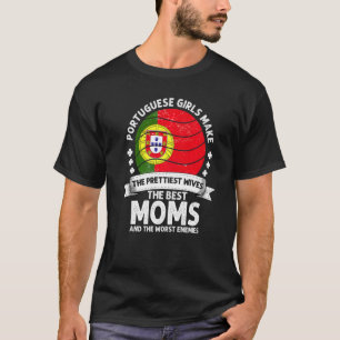 T-shirt Portugal Maman Fête des mères maman Portugais Amér