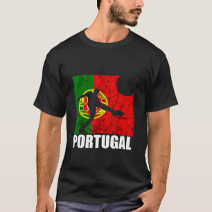 T-shirt Portugal Portugais joueur de football Futebol Port