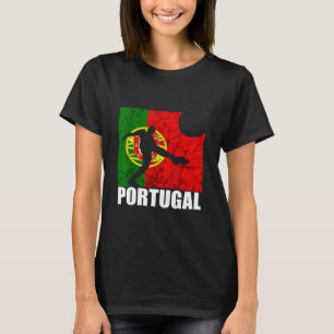 T-shirt Portugal Portugais joueur de football Futebol Port