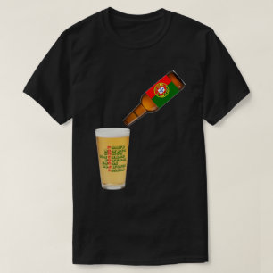 T-shirt Portugal Portugal Drick Team Cadeau pour papa