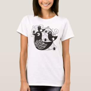 T-shirt português de coração/coeur portugais