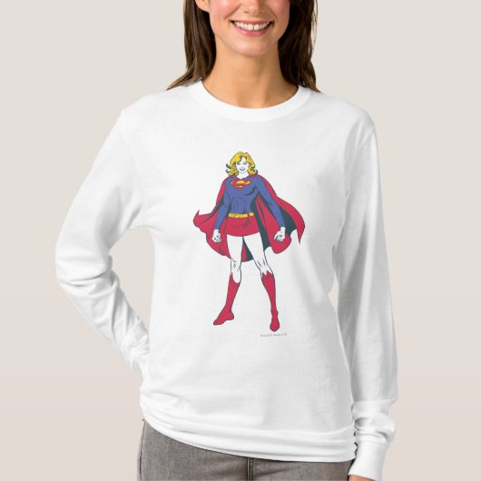 T-shirt Pose 2 de Supergirl (Devant)