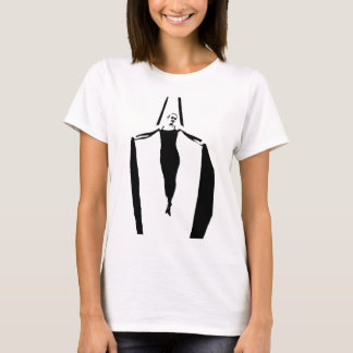 T-shirt Pose aérienne de croix de fer de soies