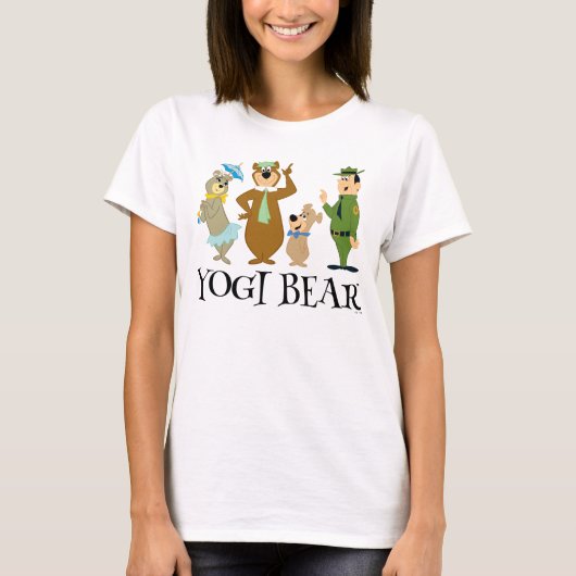 T-shirt Pose classique Yogi Bear and Friends (Devant)