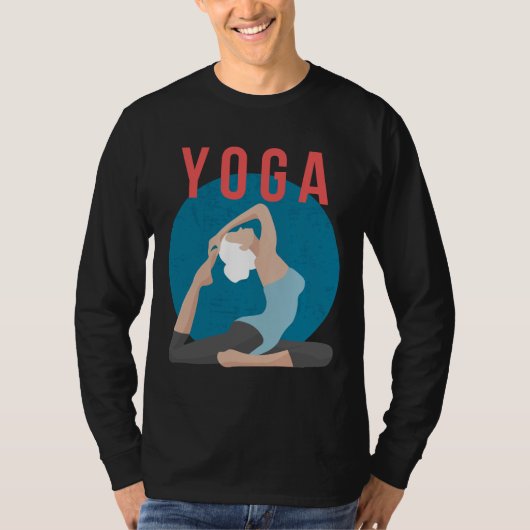T-shirt Pose de yoga (Devant)