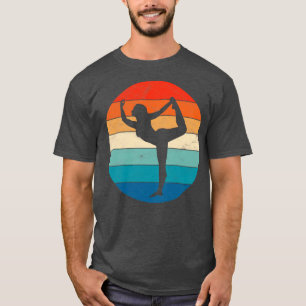 T-shirt Pose de Yoga en demi-poitrine debout