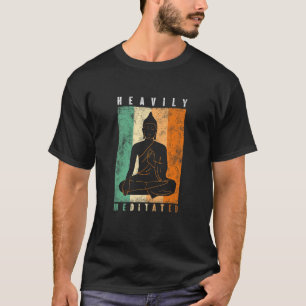 T-shirt Pose de Yoga fortement méditée